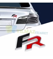 Seat Leon Ibiza Fr Logo Metal Arka Bagaj Amblem Arma Yapıştırma