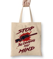 Stop Blowing My Mind Bez Çanta Uzun Saplı