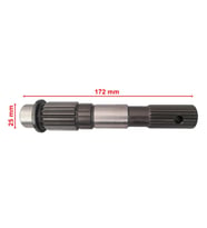 Atv Atv Linhai Şanzıman Çıkış Mili 25-172 Mm Öm