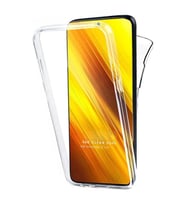 Xiaomi Mi 12 LiTE Kılıf Şeffaf 360 Ön Arka Korumalı Silikon