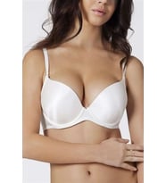 Orkide Kadın Ekru 2 Beden Büyüten Full Push-up Dolgulu Sihirli Destekli Sütyen Reina