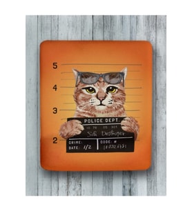 Sabıkalı Kedi Bilek Destekli Mouse Pad