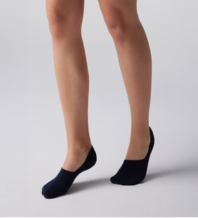 UNISEX 4LU PREMIUM BAMBU SİLİKON DESTEKLİ BABET ÇORAP (Lacivert)