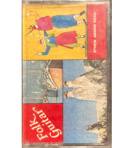 (Plak Değildir KASET tir) Ethem Andan Ergil Folk Guitar Açılmamış Jelatininde Kaset