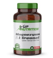 Magnezyum Magnesium L-threonate Vejeteryan 90 Bitkisel Kapsül Magnezyum L-treonat