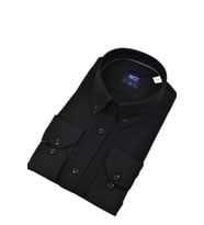 Erkek Slim Fitt Uzun Kol Gömlek 2424 BGL-ST04381 (Siyah)