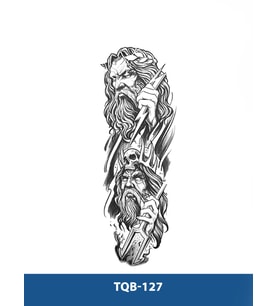 TQB-127 ZEUS DESEN GEÇİCİ KOL DÖVMESİ-TATTO