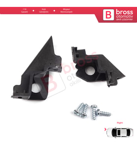 VW Polo MK5 6R 6C 61 2009-2016 6R0998226 İçin Sağ Ön Far Ayak Tamir Seti