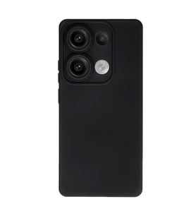 Xiaomi Redmi Note 13 4G Kılıf Nano içi Kadife Silikon - Siyah