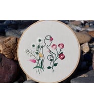 “İçimdeki Tomurcuk” Embroidery Etamin Kasnak Pano
