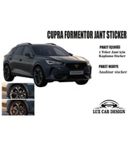 Cupra Formentor Jant Kaplama Sticker Set