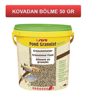 Sera Pond Granulat Balık Yemi ( Kovadan Bölme ) 50 GR