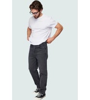 Erkek Baggy 90s Straight Fit Kot Pantolon Normal Bel Denim Günlük Kombinler Modern Tasarım (Antrasit)