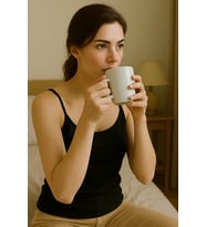 Northcity İp Askılı Bluz (Atlet T-shirt) LİKRALI - Sürdürülebilir Kadın Bluzu