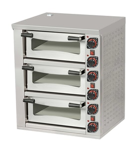 Omake FPZ01.E31 U50 Elektrikli 3 Katlı Pizza Fırını 40x40