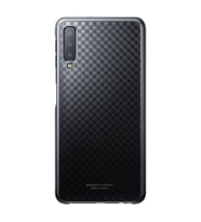 Galaxy A7 (2018) ile Uyumlu Gradation Kılıf Siyah EF-AA750CBEGWW