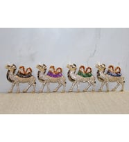 Swarovski Taşlı Magnet Model 6 (Çok Renkli)