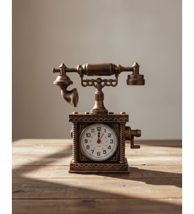 Minimal Tasarımlı Masa Saati Alarm Özellikli Şık Model
