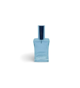PARFÜM ŞİŞESİ 50 ML (5 ADET) GRİ KAPAK PLASTİK VALF İÇBÜKEY BOŞ ŞİŞE