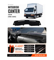 e-biz MITSUBISHI CANTER FE639 (1996-2005) Uyumlu Torpido Örtüsü, Torpido Kılıfı - Siyah - MI002