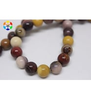 Jasper Taşı YARIM Dizi 8mm (9805) (18cm uzunluğundadır)