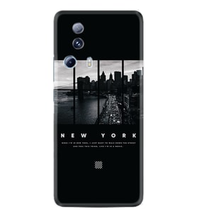 Xiaomi Mi 13 Lite Kılıf Silikon Desen Özel Seri New York 1612