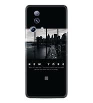 Xiaomi Mi 13 Lite Kılıf Silikon Desen Özel Seri New York 1612