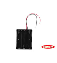 Electroon 3Lü Kalem Pil Kutusu Kapaksız 3xAA