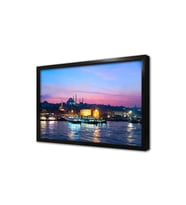 Eminönü Gece Çerçeveli Mdf Tablo