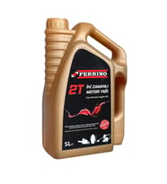 Ferrino 2T İki Zamanlı Motor Yağı Kırmızı Motorlu Testere Tırpan İlaçlama Benzin Yağı 5 Lt