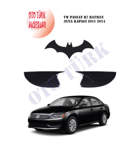 Vw Passat B7 Yarasa Batman Ayna Kapağı 2011 2014 (Siyah)