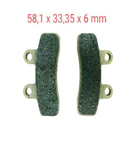 RAMZEY ÖN FREN DİSK BALATASI FA448 RMG RAPİD 50