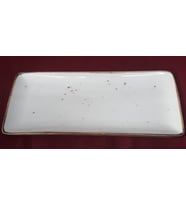 DİKDÖRTGEN SUNUMLUK 30 Cm KREM- VENTO