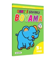 Renkli Sevimli Boyama -1 (3+Yaş)