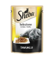 Sheba Pouch Tavuklu Yetişkin Kedi Konservesi 85gr