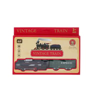 Vintage Kutulu 12 Parça Pilli Tren