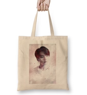 Bts Kookie Red Galaxy Exposure Bts Army Kpop Gift Bez Çanta Uzun Saplı