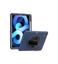 Apple İpad 2022 10.9 (10.nesil) Kılıf Hand Strap Tablet Kılıfı - Lacivert