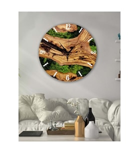 Retro Tasarımlı Duvar Saati 40 X 40 CM (Karışık)