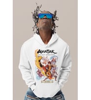 Avatar The Last Airbender Baskılı Unisex Oversize Anime Karakter Hoodie