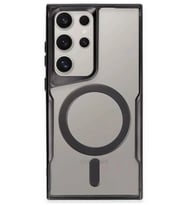 Northcity Samsung Galaxy S23 Ultra Uyumlu Kılıf Boyi Magsafe Silikon Kapak - Siyah