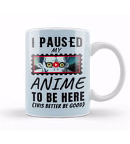 Sarcasm Funny Anime And Manga Otaku Lover Gift Kupa Bardak Porselen