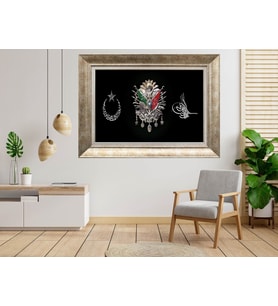 Gümüş Çerçeveli Tablo nb1565