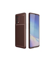 Oppo Reno 5 5G Uyumlu Kılıf Zore Negro Silikon Kapak (Kahverengi)
