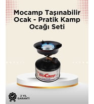 Dayanıklı, Paslanmaz ve Yüksek Isı Dayanımlı Kamp Ocağı – Uzun Süreli Kullanım İçin