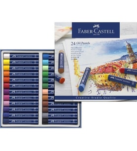 Faber Castell Creative Studio Yağlı Pastel Boya 24 Renk 