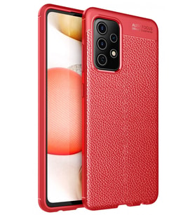 Galaxy A72 Kılıf Auto Focus Kapak - Kırmızı