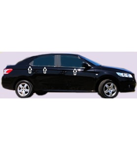 PEUGEOT 301 6 PARÇA CAM ÇİTASI 2012 2013 2014 2015 2016 2017 2018 2019 2020 2021