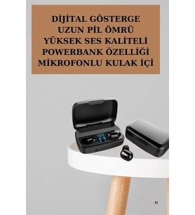 Yeni Nesil Tws Kablosuz Kulaklık Güçlü Batarya Yüksek Kalite Bluetooth 5.0 Anc Özelliği (Çok Renkli)