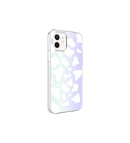 Apple iPhone 12 Uyumlu Kılıf Zore M-Blue Desenli Kapak (B.Beyaz)